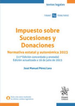 Libro Impuesto Sobre Sucesiones Y Donaciones. Normativa Estatal Y ...