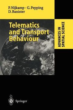 portada telematics and transport behaviour (en Inglés)