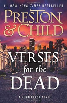 portada Verses for the Dead (Agent Pendergast Series) (in English)