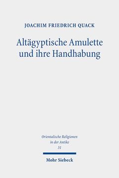portada Altagyptische Amulette Und Ihre Handhabung (en Alemán)