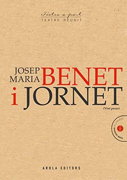 portada Josep Maria Benet i Jornet, Vint Peces (Textos a Part (Teatre Reunit), 8)