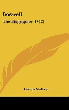 portada boswell: the biographer (1912)