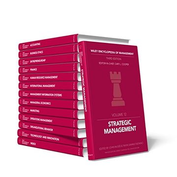 portada Wiley Encyclopedia of Management (en Inglés)