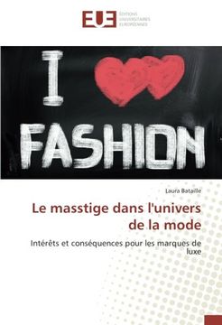 portada Le masstige dans l'univers de la mode (OMN.UNIV.EUROP.)