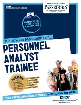 portada Personnel Analyst Trainee (C-2395): Passbooks Study Guide Volume 2395 (en Inglés)
