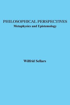 portada Philosophical Perspectives: Metaphysics And Epistemology (in English)