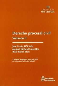 portada Parte de 9788423528301: 10 (Derecho Procesal Civil) (in Spanish)