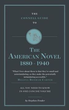 portada The Connell Guide to the American Novel 1880-1940 (en Inglés)