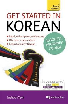 portada Get Started in Korean With Audio cd: A Teach Yourself Program (Teach Yourself Language) 