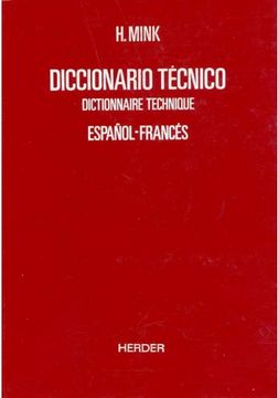 portada Diccionario Técnico Español-Francés. Tomo ii
