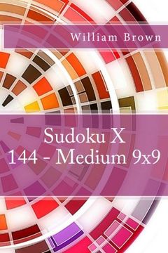 portada Sudoku X 144 - Medium 9x9: Volume 1