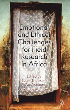 portada emotional and ethical challenges for field research in africa: the story behind the findings (en Inglés)