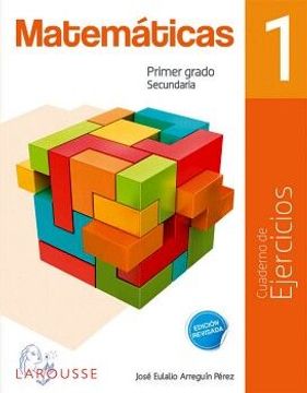 portada Matematicas 1 Cuaderno de Ejercicios Secundaria (Nuevo Modelo Educativo) (in Spanish)