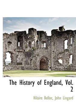 portada the history of england, vol. 2 (en Inglés)
