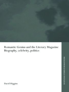 portada Romantic Genius and the Literary Magazine (Routledge Studies in Romanticism) (in English)