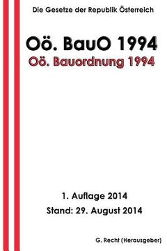 portada Oö. Bauordnung 1994 - Oö. BauO 1994 (in German)