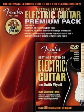 portada Fender Presents Getting Started on Electric Guitar - Premium Pack (en Inglés)
