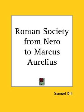 portada roman society from nero to marcus aurelius (in English)