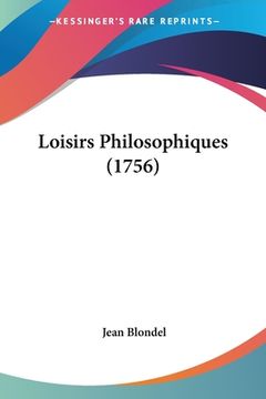 portada Loisirs Philosophiques (1756) (en Francés)