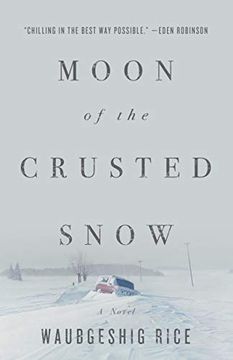portada Moon of the Crusted Snow (en Inglés)