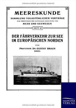 portada Der Fährverkehr zur See im Europäischen Norden (German Edition)