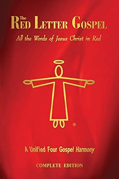 portada The red Letter Gospel: All the Words of Jesus Christ in red (en Inglés)