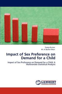 portada impact of sex preference on demand for a child (en Inglés)