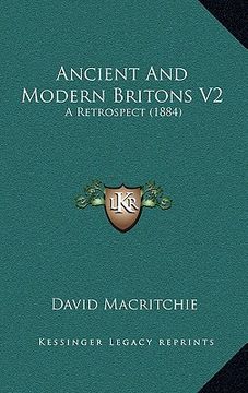 portada ancient and modern britons v2: a retrospect (1884) (en Inglés)