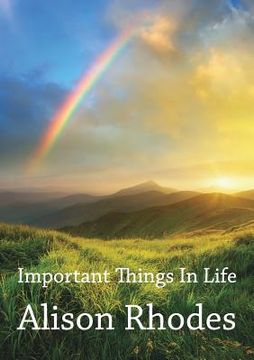 portada Important Things In Life (in English)