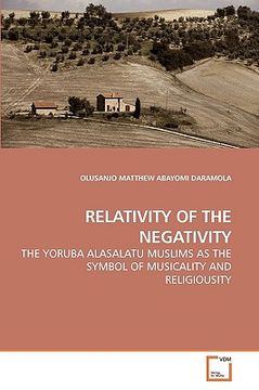 portada relativity of the negativity (en Inglés)