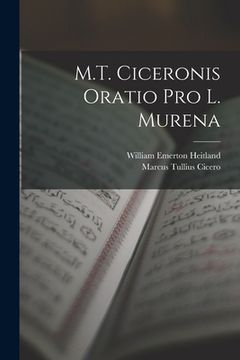 portada M.T. Ciceronis Oratio Pro L. Murena (en Inglés)