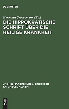 portada Die Hippokratische Schrift Über die Heilige Krankheit (Ars Medica (en Alemán)