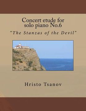 portada Concert etude for solo piano No.6: "The Stanzas of the Devil" (en Inglés)