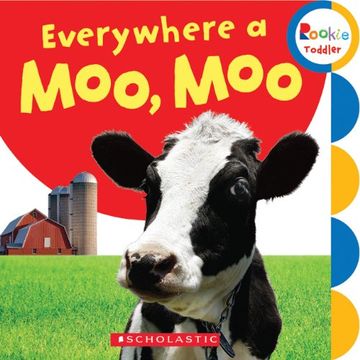 portada Everywhere a Moo, moo (Rookie Toddler: First Concepts) (in English)