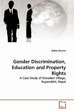 portada gender discrimination, education and property rights (en Inglés)