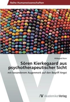 portada Soren Kierkegaard Aus Psychotherapeutischer Sicht