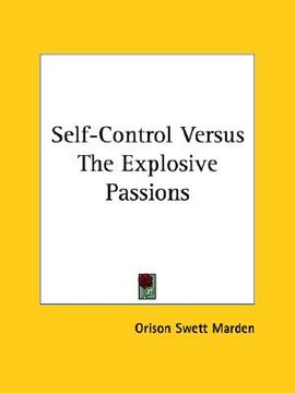 portada self-control versus the explosive passions (in English)