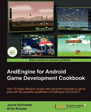 portada andengine for android game development cookbook (en Inglés)