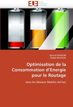 portada Optimisation de La Consommation D'Energie Pour Le Routage
