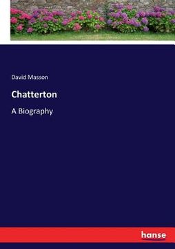 portada Chatterton: A Biography (in English)