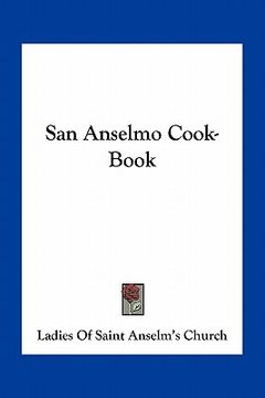 portada san anselmo cook-book (en Inglés)