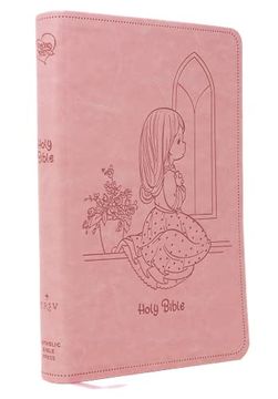 portada Nrsvce, Precious Moments Bible, Pink, Leathersoft, Comfort Print: Holy Bible (en Inglés)