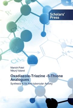 portada Oxadiazole-Triazine -5-Thione Analogues (en Inglés)