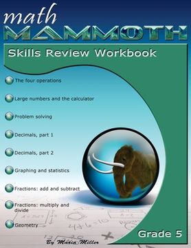 portada Math Mammoth Grade 5 Skills Review Workbook 