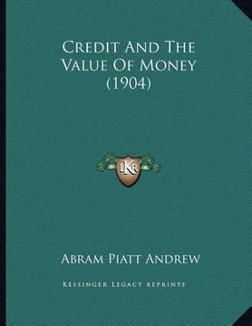 portada credit and the value of money (1904) (in English)