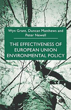 portada The Effectiveness of European Union Environmental Policy (in English)
