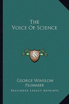 portada the voice of science (en Inglés)