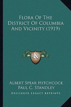 portada flora of the district of columbia and vicinity (1919) (en Inglés)