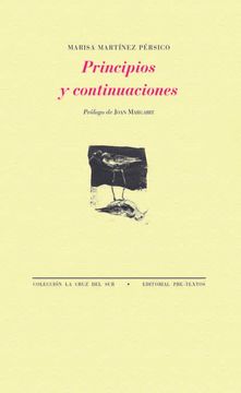 portada Principios y Continuaciones (in Spanish)