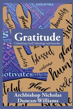 portada Gratitude: Unlocking God's blessings and benefits